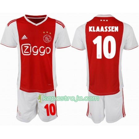 Billiga Fotbollströjor Ajax KLAASSEN 10 Barn Hemma tröja 2018/19 Kortärmad